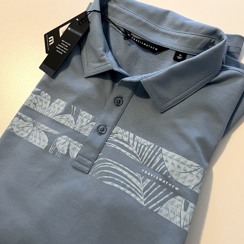 Travis Mathew Golf Polo XL NWT